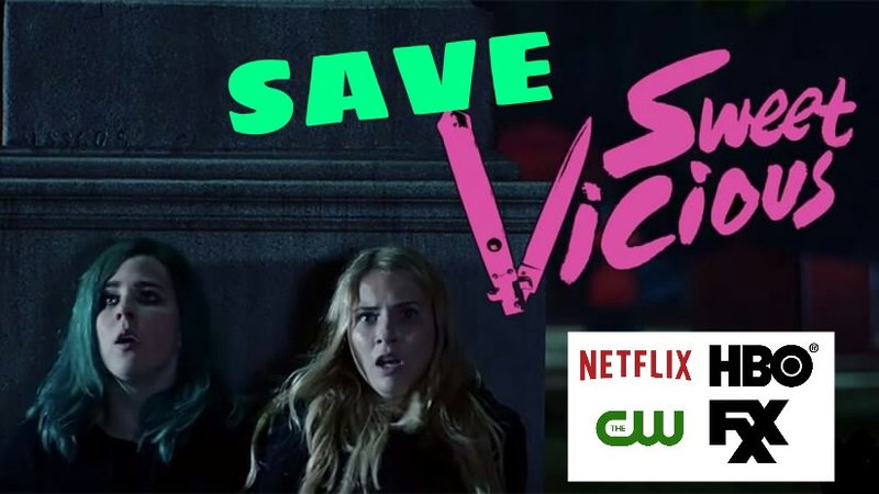 hvfflestark's tweet photo. @netflix @hulu @hbo @thecw hi, what are you waiting for to pick up the gem that is #SweetVicious? The producers, the cast and FOUR studios want to make more episodes, all they need is a network home and PROPER ADVERTISEMENT. Please do society a favor and #SaveSweetVicious https://t.co/WhpbYNd233
