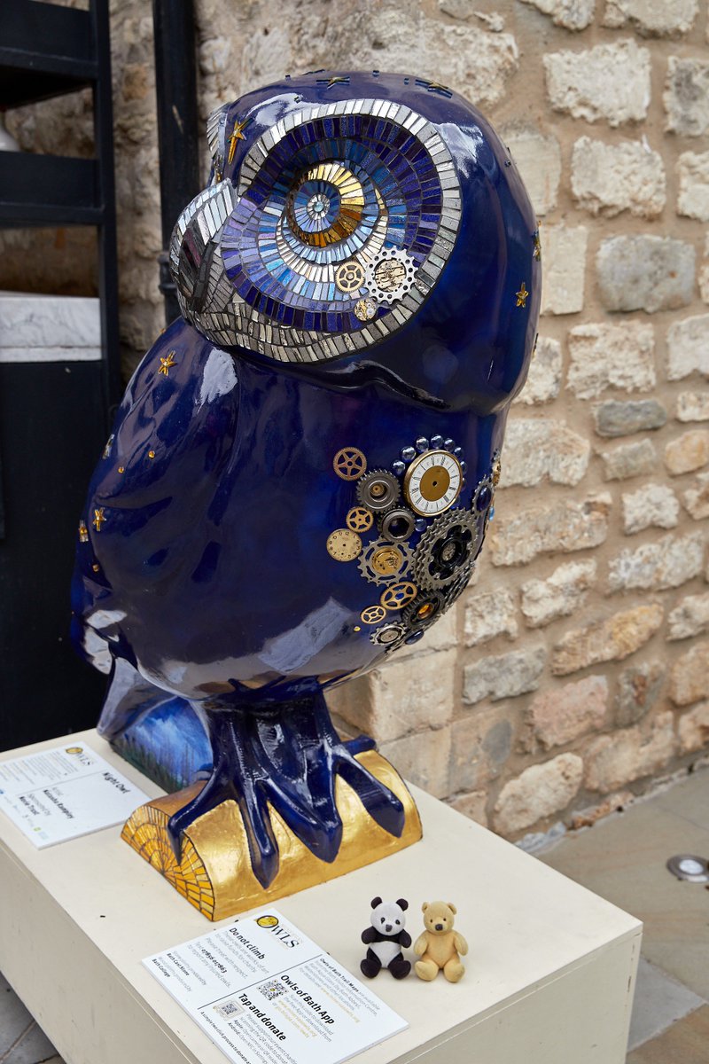 Time for a viewing of Night Owl by Natasha Rampley

<a href="/OwlsofBath/">Minerva's Owls of Bath 2018</a>
