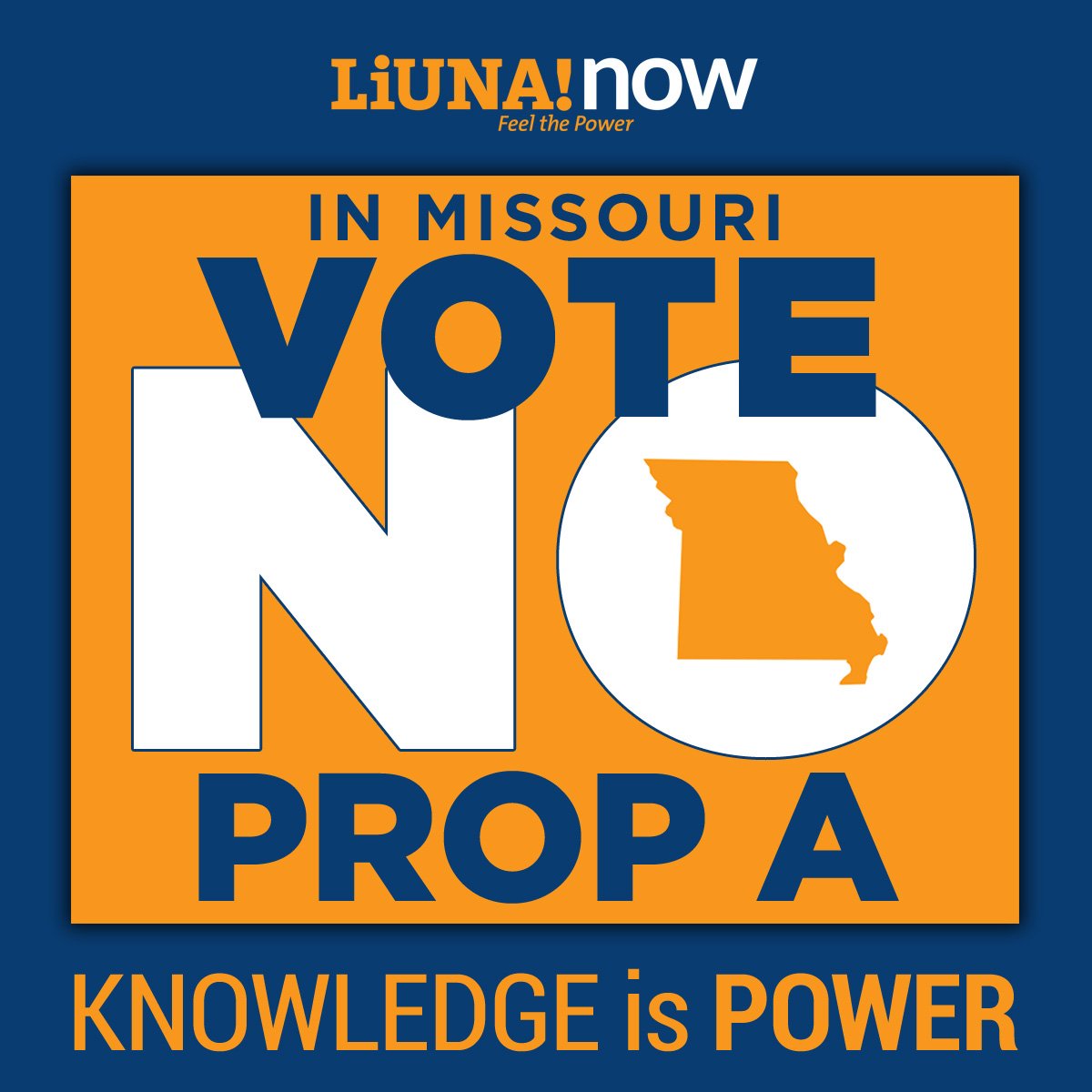 LIUNA's tweet photo. #LIUNA Local 663 member breaks down why #RightoWork is WRONG for Missouri & why Missourians should #VoteNoOnPropA https://t.co/ydaCq7K9K6 https://t.co/S5oR1coeXc