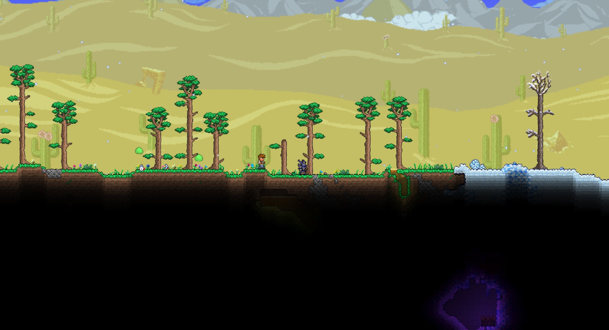 Terraria forest backgrounds фото 90