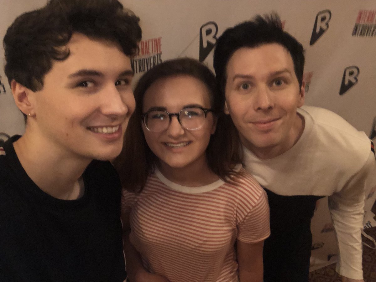 Alinafed's tweet photo. A little late posting, but here are the m&amp;g pics from the Cleveland show on 7/31. @AmazingPhil @danielhowell https://t.co/HHKlPb6erc