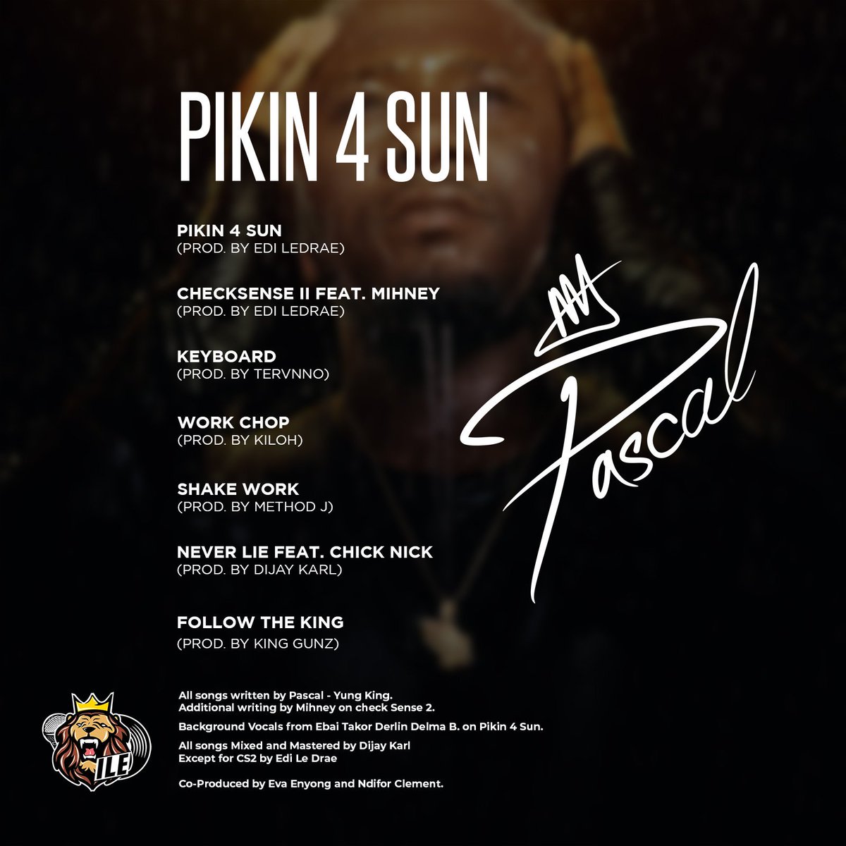 PASCAL_YK's tweet photo. ๐จ๐จ๐จ
Bonsoir la famille!
Check out the #Pikin4Sun track list.
Anticipate your favorite songs while waiting for the project. 03/08/18 https://t.co/Niu3TXRGwq