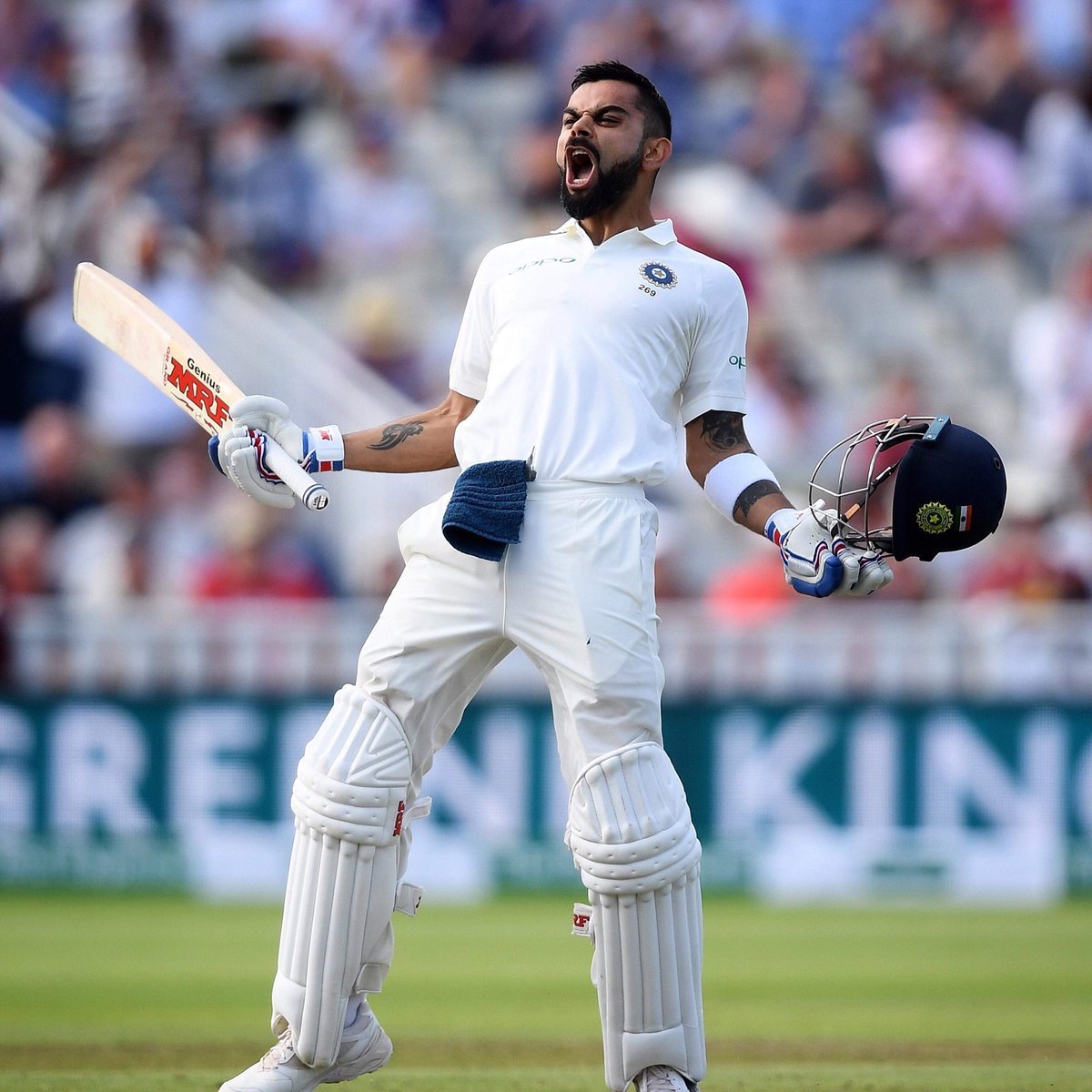 Brad (@ibharathbala) on Twitter photo He was booed by the English crowd when he walked in, they stood up to applaud his effort when he got out. That is #Kohli for you. An innings full of patience, grit and self control! <a href="/imVkohli/">Virat Kohli</a> take a bow ! He was booed by the English crowd when he walked in, they stood up to applaud his effort when he got out. That is #Kohli for you. An innings full of patience, grit and self control! <a href="/imVkohli/">Virat Kohli</a> take a bow !