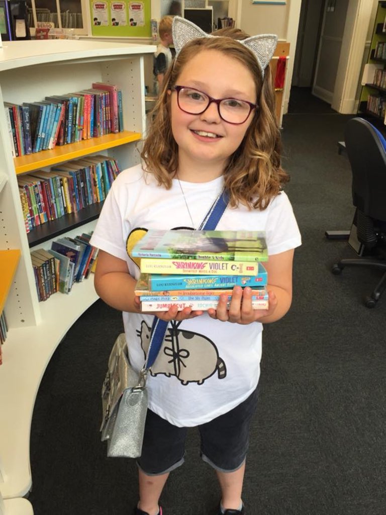 Summer reading challenge accepted! @acombprimary