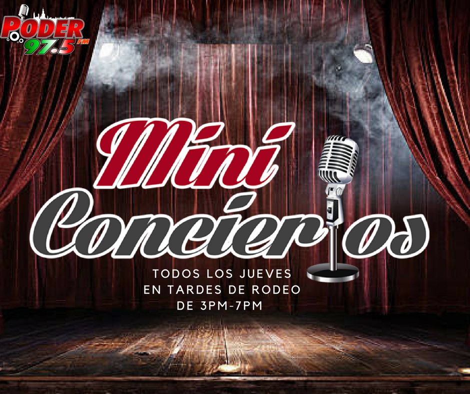 Poder975's tweet photo. Estas escuchando los Mini Conciertos de @Poder975 en Tardes de Rodeo con Cristian Ramos y LA TUZA 
¿Que artista te gustaria escuchar en nuestro #MiniConciertos? https://t.co/FYDKso9pJY