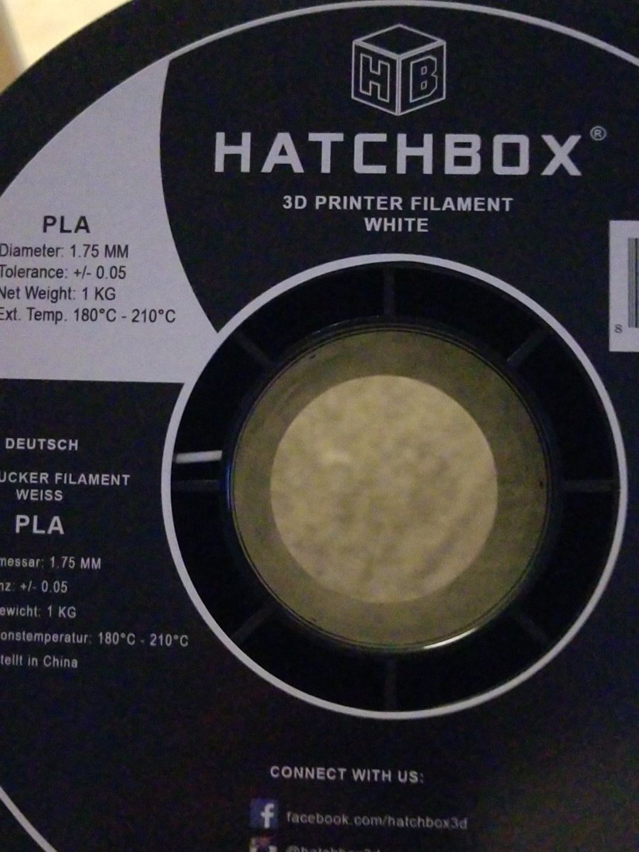 GregG619's tweet image. Awww yeah now I have white time to print a lot more. #hatchbox3d