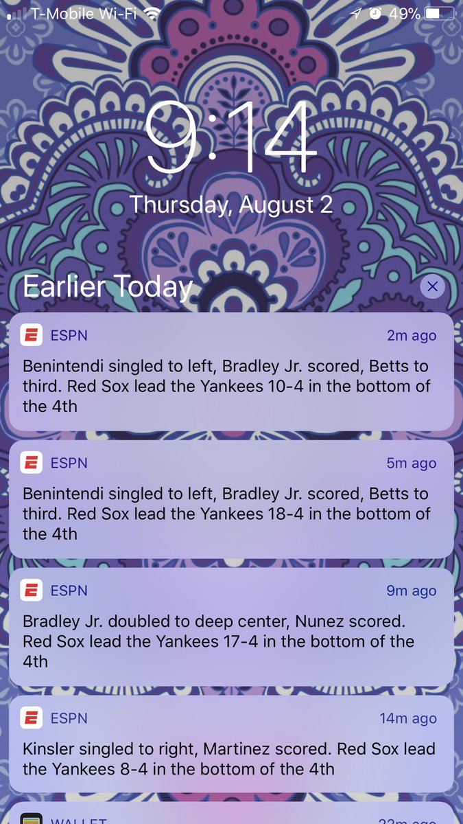 britty2323's tweet photo. @espn okay #espn thanks for the mini #heartattack #wtf this series matters so much and you fuck this shit up #getittogether https://t.co/SNvaiem8ki