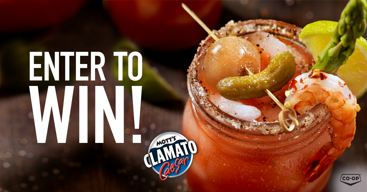 CaCoopLiquor's tweet photo. Know someone who makes the perfect Caesar? Tag them so they don’t miss this opportunity to win a trip to Toronto! #CaesarSummer Enter to win at https://t.co/yVJnp8apQX https://t.co/kWbhuvWxE3