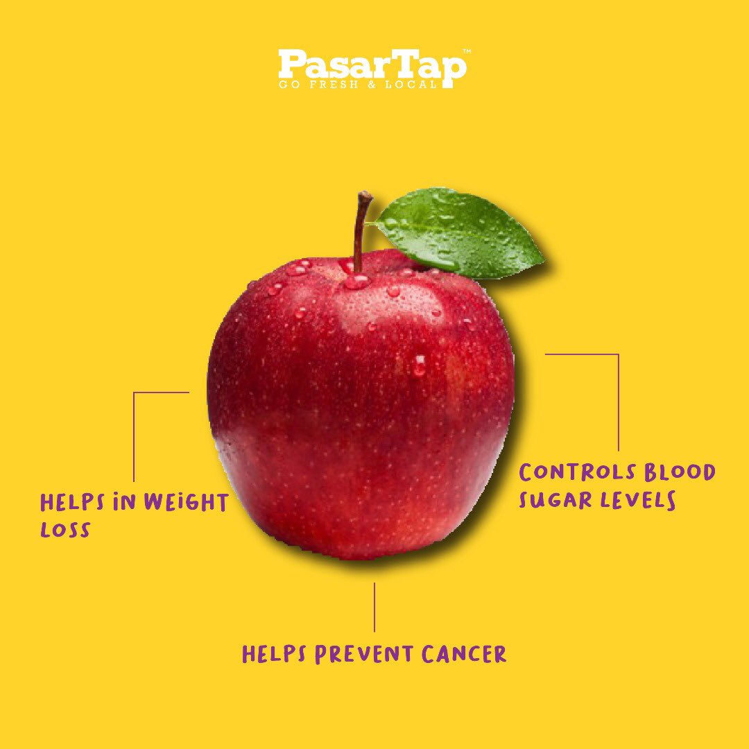 PasarTap's tweet photo. An apple a day keeps the doctor away?
Now you know why.
#GoPasar #GoLokal #BeLokal #OurPasar #PasarTap 👨🏻🌾 #Malaysia 🇲🇾 https://t.co/jYgSCRfhlL