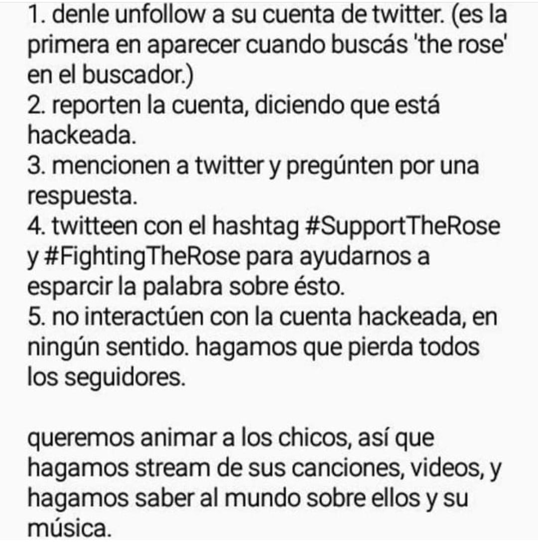 xum_paraguay's tweet photo. Tienen todo nuestro apoyo!! Saldrán de todo esto!♡ Feliz aniversario!♡ #SupportTheRose #TheRose #FightingTheRose https://t.co/NchKDqqIr0