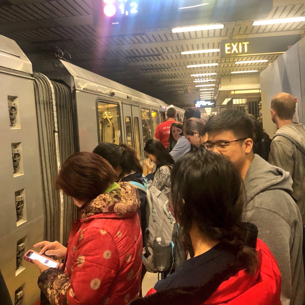 BriannaStubbs's tweet image. The ONE day I take muni my train breaks... 😱😩 #SFproblems