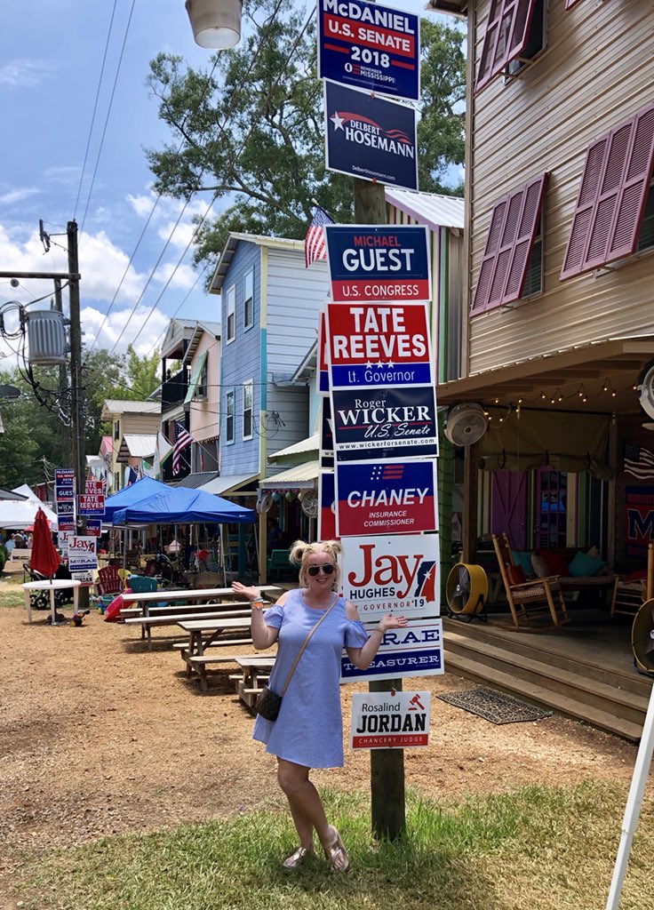 tiffparrish's tweet photo. Politics and fair food! Neshoba County Fair 2018 🇺🇸 https://t.co/6ACCUmnLrY