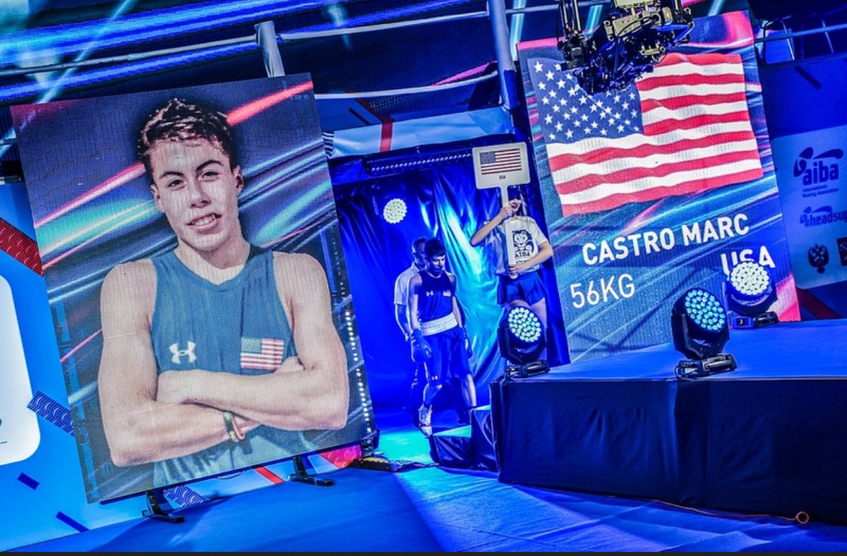 MarcTheBoxer's tweet photo. I had to get comfortable with being uncomfortable #2xTimes #TeamUSA #BumpTime https://t.co/16q9ksDLGZ