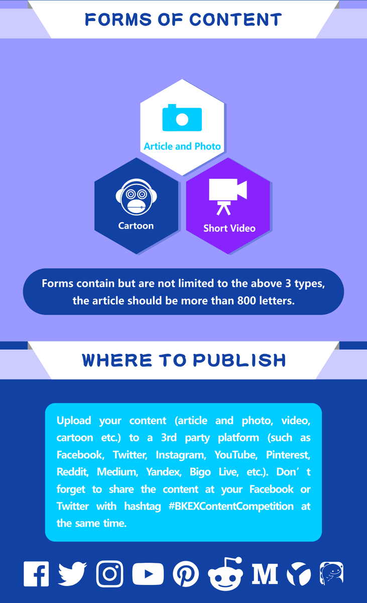 BKEXGlobal's tweet photo. 🌸🌸🌸The First BKEX Content Competition 12:00pm Aug 2nd - 12:00PM Aug 15th🌸🌸🌸

 Dear BKEX Users, 

We are happy to inform that BKEX is going to launch the First BKEX Content Competition to express our deep gratitude to your great support . Please don’t hesitate to join it. https://t.co/swPSuQDOjU