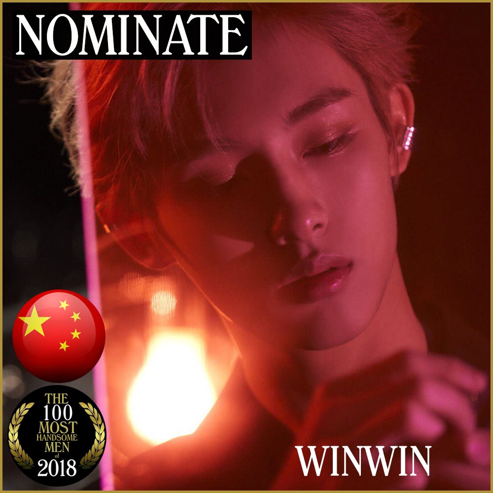 Dtopbeautyworld's tweet photo. WINWIN ! NOMINATE TO 100 MOST HANDSOME MEN OF2018 
#TBWORLD2018 #WINWIN #NCT #KPOP #CHINA @NCTsmtown https://t.co/XnwqJAZQTi