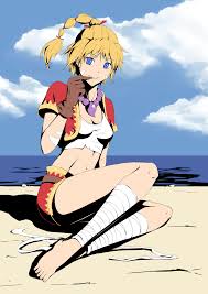PrinceMythicus's tweet photo. @Sweet_Rias @YE11IngEYE @zach_sally @overheresenpai @nimeSteve @RavenMTheory @otakustrength let's do #TitillatingThursday post your favorite waifu/husbando with some titillating or seductive poses (no H) ๐ Kid from Chrono Cross๐ https://t.co/AcceRkGq9x