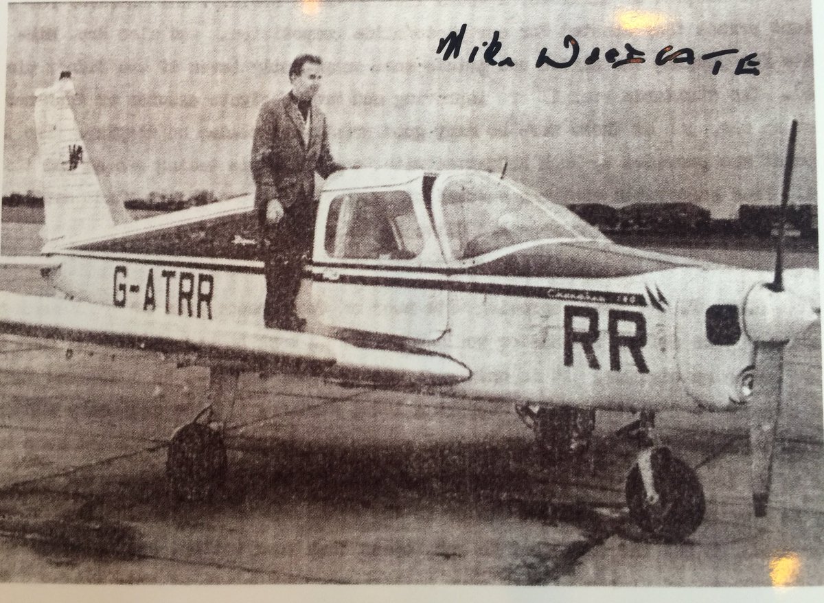 WoodgateAir's tweet photo. A visit today from Mike Woodgate who started @WoodgateAir - this is a photo from the beginning .. https://t.co/PXrNZfgtGB