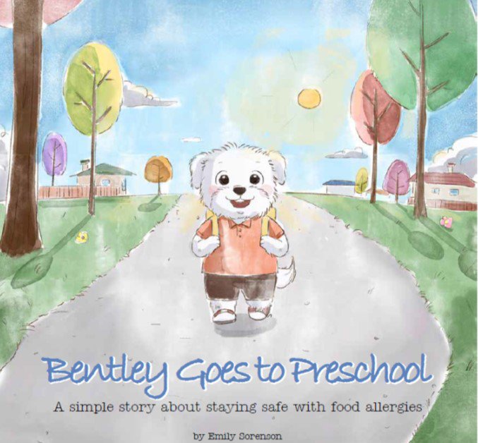 GetAllergyAlert's tweet photo. Check out our new book!  It's a great story for teaching young children with food allergies to help keep themselves safe at school and daycare.  It's simple message is non-food allergy specific so all kiddos can relate. https://t.co/1tgtiU0h1B https://t.co/JJ3svpQi1q