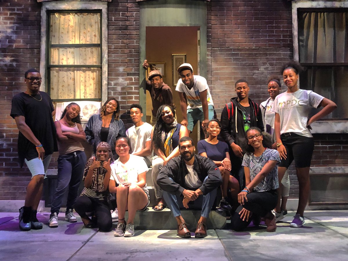 company_one's tweet photo. Our apprentices met the LEFTOVERS cast after today’s matinee! These awesome teens from @bostonabcd @BCYFcenters and @MadisonParkDC have been training with us this summer, will shadow members of the #ClimbWithC1 team, and perform their own pieces on the @StrandBoston stage 8/18! https://t.co/KdjqFgpuPJ