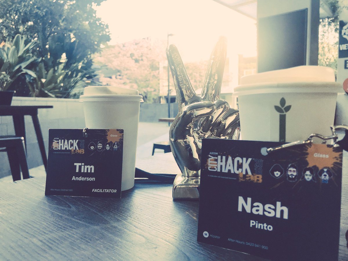 pintonahshon's tweet photo. Good morning#Brisbane are you ready for day #2 of #cityhack18? @AECOM @TMRQld @GlassAndCo_Bne @tim_and_erson #Queensland #hack https://t.co/aAnhQQFexS
