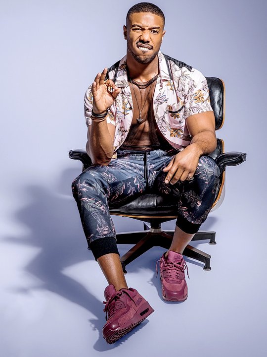 iexandre's tweet photo. Gente, o Michael B. Jordan... https://t.co/1EG42I1yEw