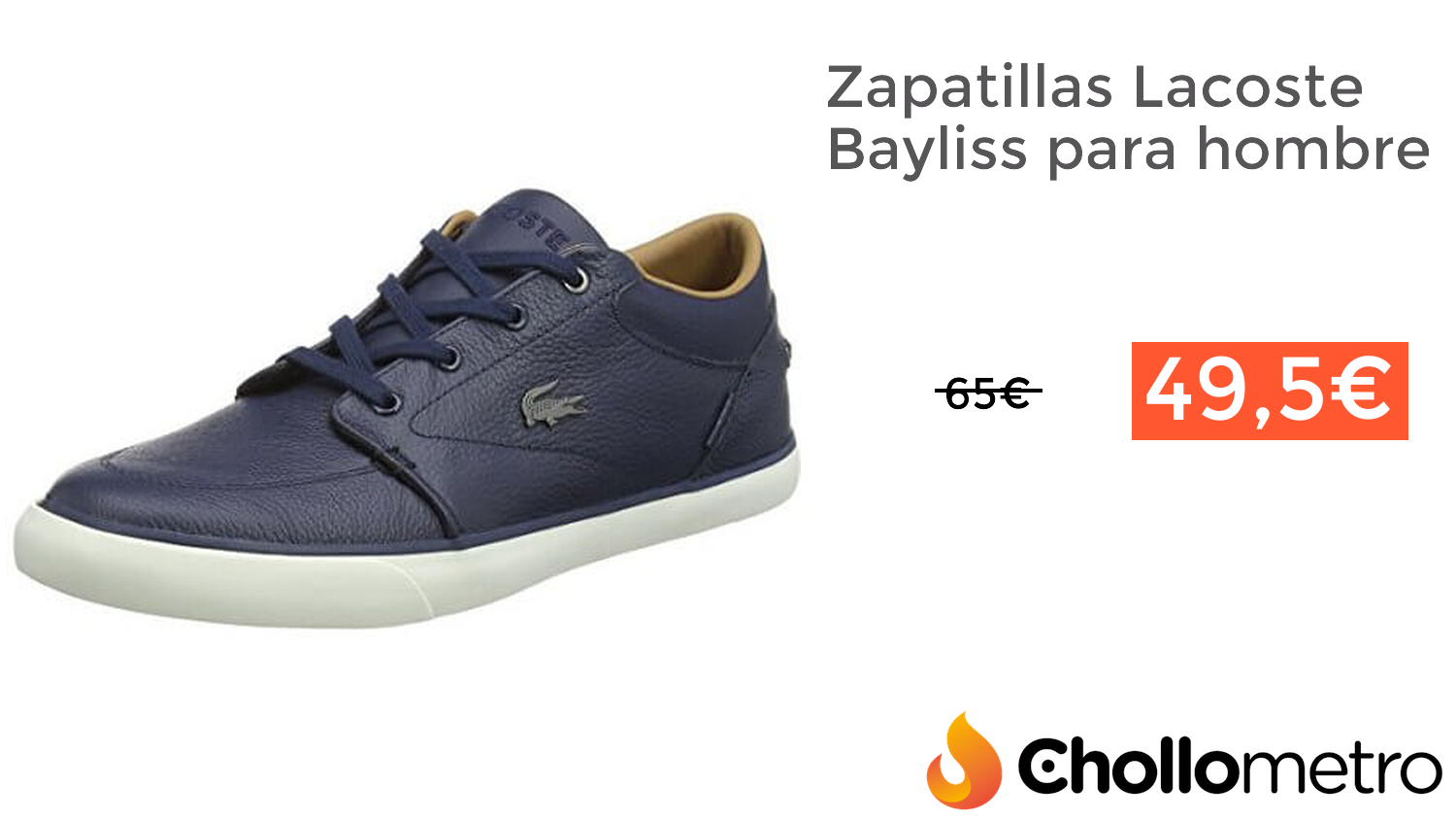 Chollometro on Twitter: Zapatillas Lacoste Bayliss para hombre por 49,5€ https://t.co/oOlvUunCTw" / Twitter