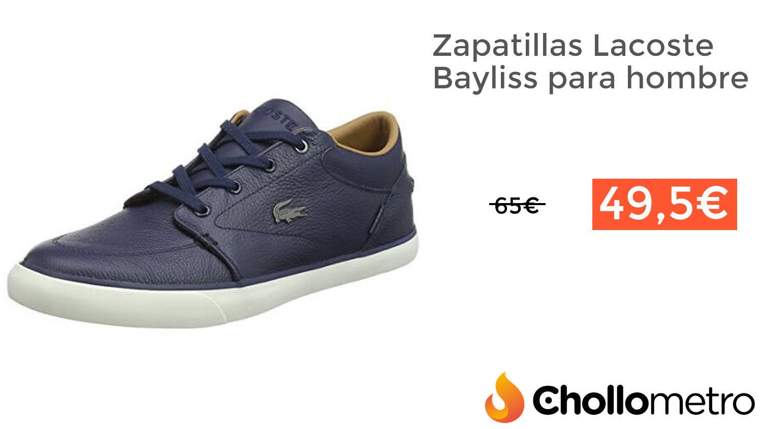 Chollometro on Twitter: "#CHOLLO Zapatillas Lacoste Bayliss para hombre 49,5€ ➡️ https://t.co/c7QMZpzSJB https://t.co/oOlvUunCTw" / Twitter