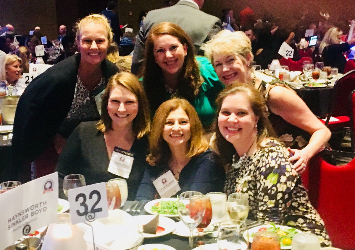 roop_72's tweet photo. Ladies of HSB.  #bestplacesSC18 @HSBlawfirm @mmcaskey https://t.co/hemznYRiM1
