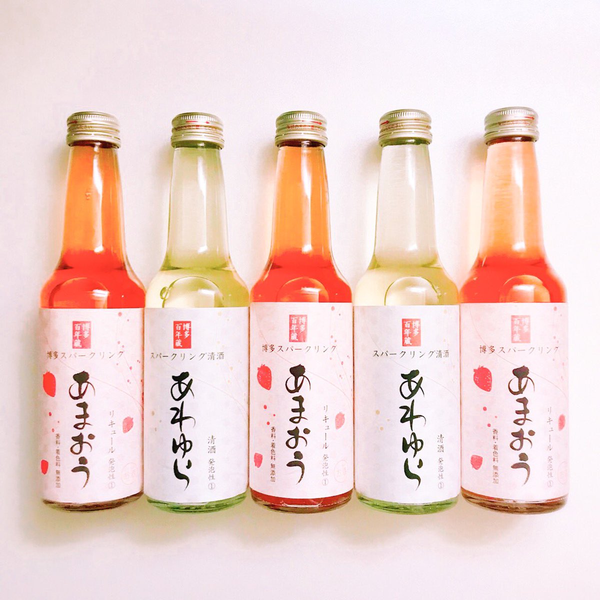 あわゆらスパークリング 福岡県が開発した 「ふくおか夢酵母」による