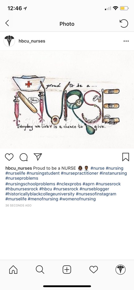 seauxklassic's tweet photo. New Instagram page highlighting HBCU Nurses and Nursing students ππ #nurse #nursing #nurselife #nursingstudent #instanursing #blacknurseskillingit #resilientnurse
#nursingschoolproblems #nursesrock #hbunursesrock #hbcu #powerhousenurses #blacknursesrock #futurern #bsnrn #rnbsn https://t.co/aVma9bcoI5