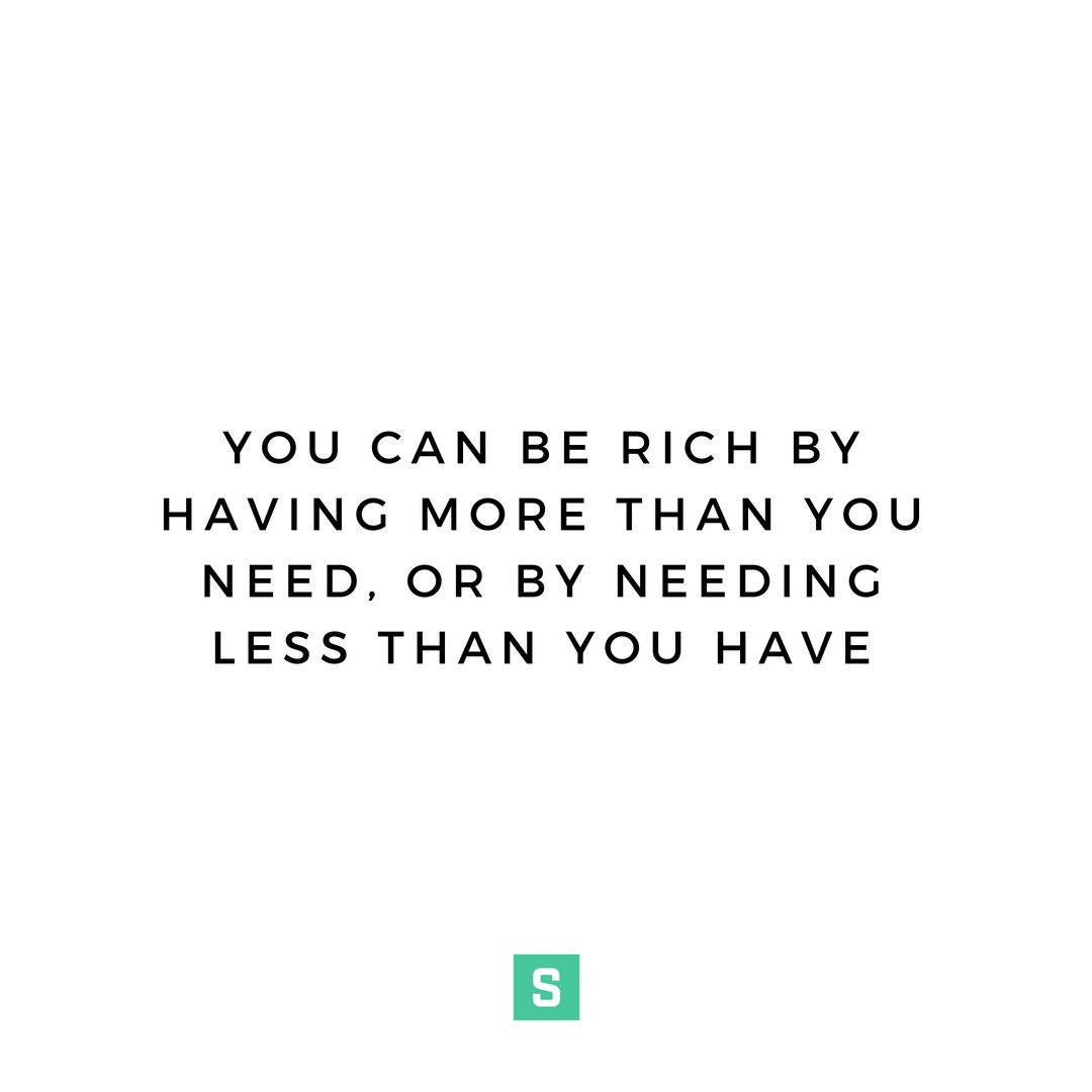 scottthenderson's tweet photo. Two really powerful ways to look at being rich! I don’t think either one is wrong, they both work! But it may cause you to stop and think about everything you already have, not what you don’t. https://t.co/1hfZRYfoQr