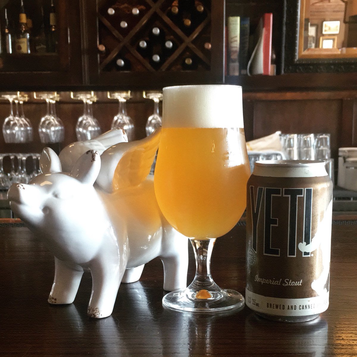 TavernTulsa's tweet photo. We’ve got yeti imperial stout in a can and Avery white rascal on draft for 5$ while supplies last! Come enjoy a frosty cold beer with us! #beer #yetiimperialstout #averybrewing #whiterascal #icecold #greatdivide #tavern #tulsa https://t.co/S7auEYDd6U