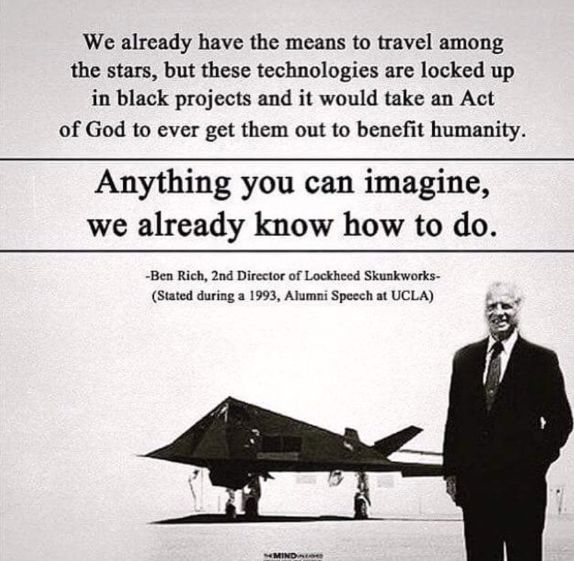 Ben Rich : Director of Lockheed Martin Comments on the Space Program...