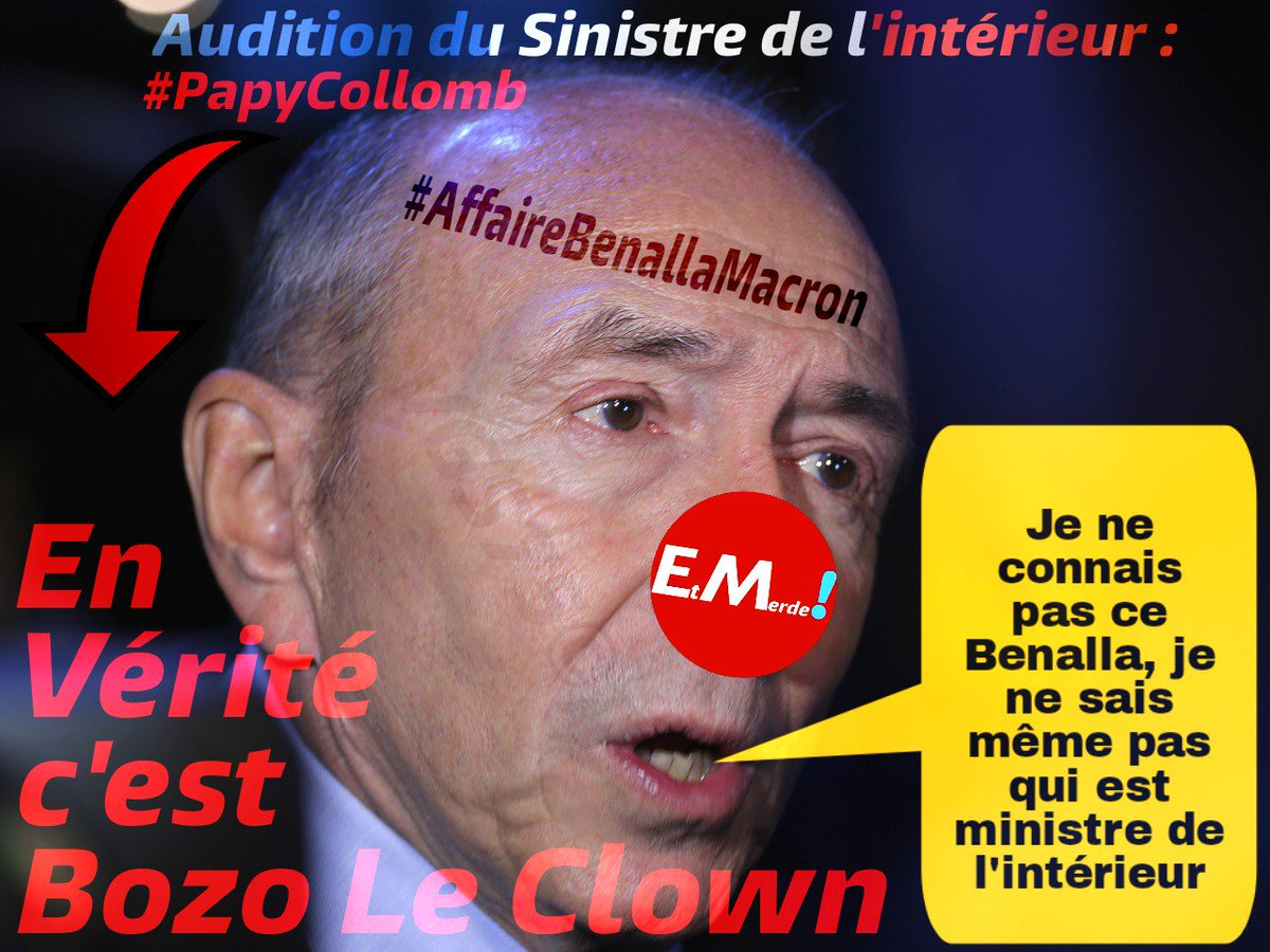 VSTAR75Officiel's tweet photo. @BFMTV #PapyCollomb tu nous a encore joué #BozoLeClown 😂😂😂😂😂👍 https://t.co/ml0VcI0tE9