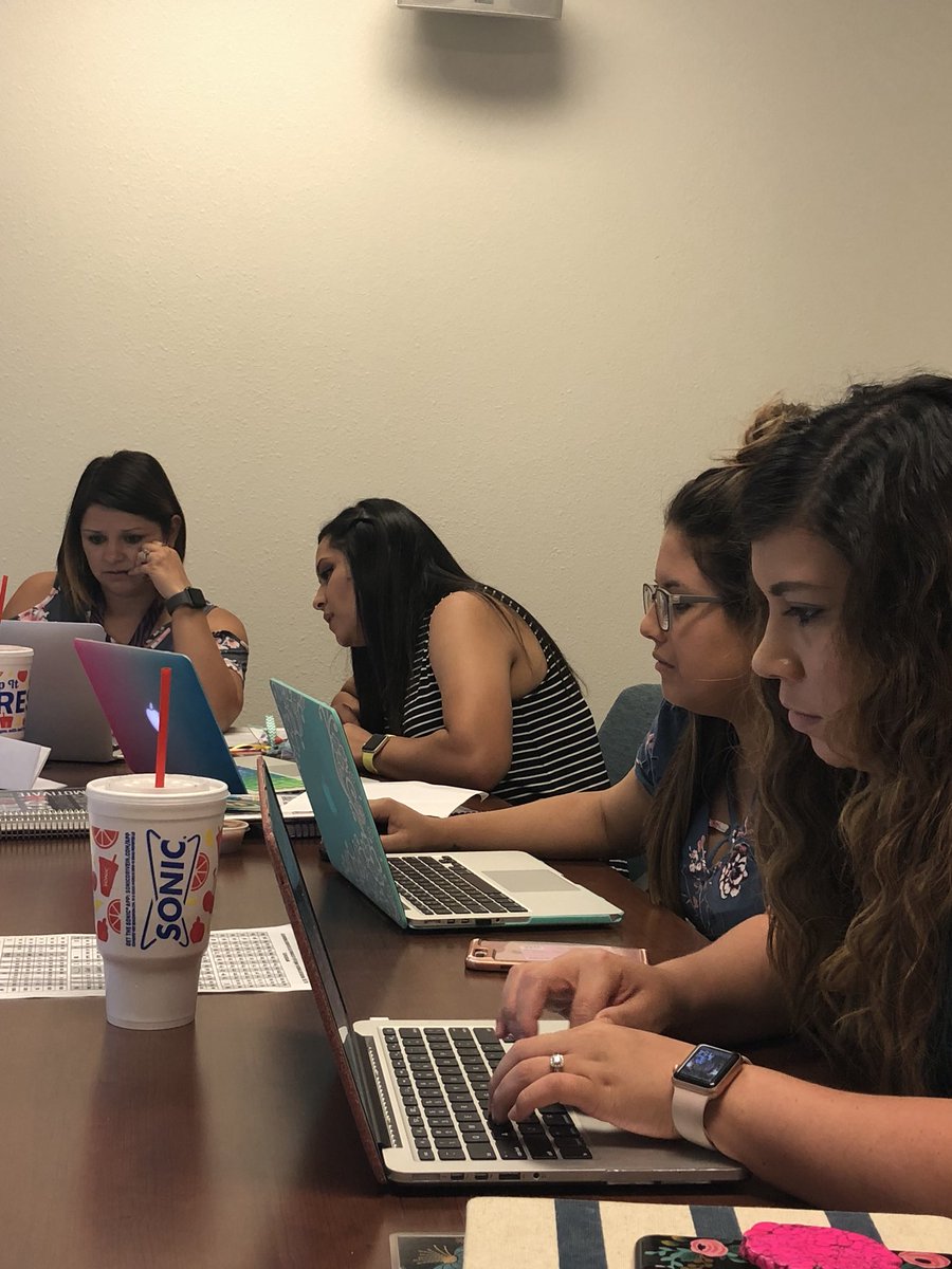 ms_crodriguez's tweet photo. I’m excited to work with PreK and Kinder teachers as we review curriculum maps, revise SLA scope and sequence and have some good laughs! #planningwithintention #teachers #workinghard #cognitiveconcepts #SISD #sonic https://t.co/zbhHss5pO9