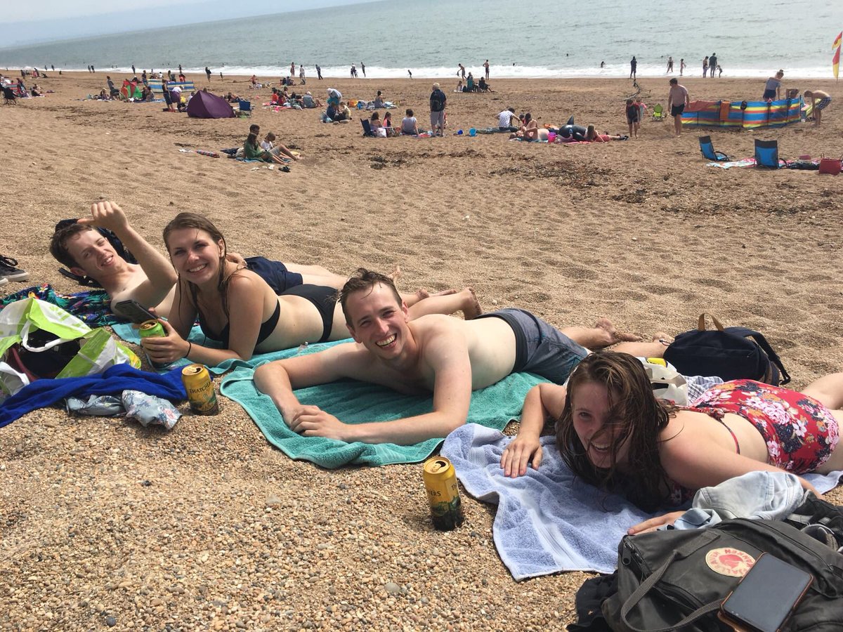 What a way to spend a summer. Sun, sea and friends. Having a ball on tour with #FolksyTheatre #LovesLaboursLost #DayOff