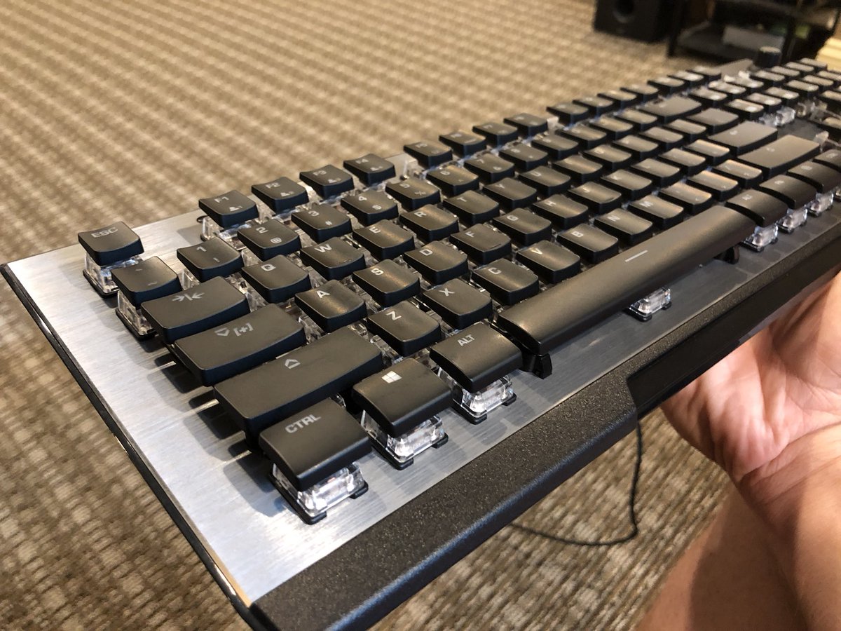 Scott Wasson Titan Switches Are Tactile With Relatively Short 3 6 Mm Travel And Actuation At 1 8 Mm Tactile Bump Feels Stronger And Higher In The Keystroke Than Mx Browns Snaps