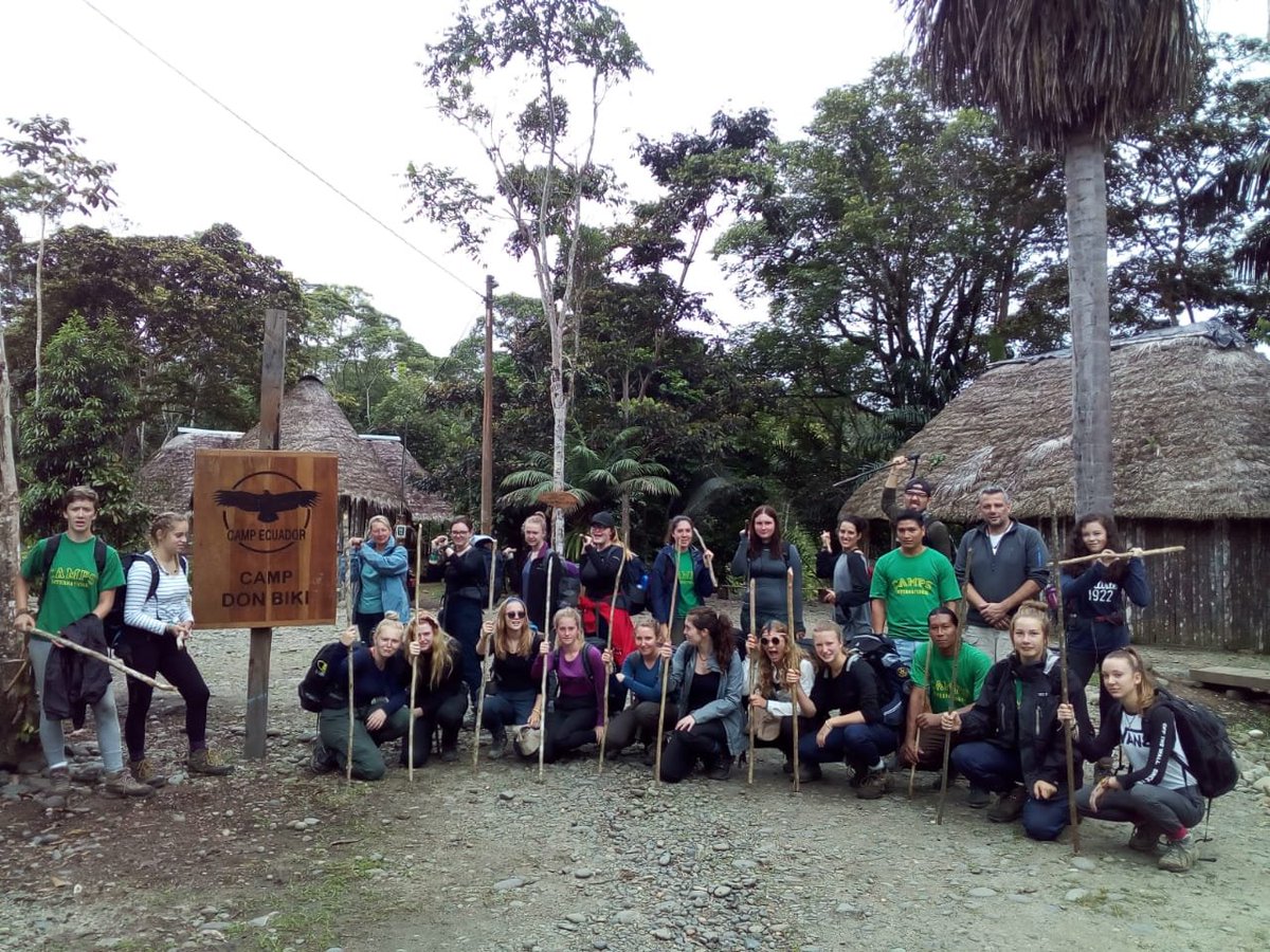 CampEcuador's tweet photo. #TeamEsmeraldas leaving #CampChilliUrku many memories, many laughs, #lotsofhardwork , you leave #Ecuador always remember all the good things you did for the rural community in this country..here your best pictures #DoSomethingAmazing @CampsInt https://t.co/rkrYECZ1os