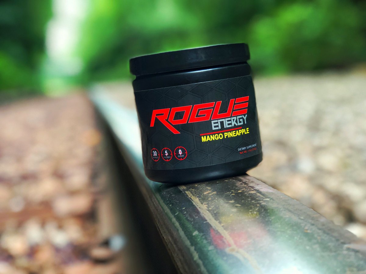 TheRogueEnergy's tweet photo. Feeling wild.  Kind of want to #giveaway some #RogueEnergy.  Everyone who Retweets this and tags 3 friends will have a chance to win a #FREE tub of #MangoPineapple.  It will be mailed to someone tomorrow!  Any takers? 😉

https://t.co/xjcgc6adv7 
📸 @GHILLIEMCGEE282 https://t.co/Cc4UPTpUrP