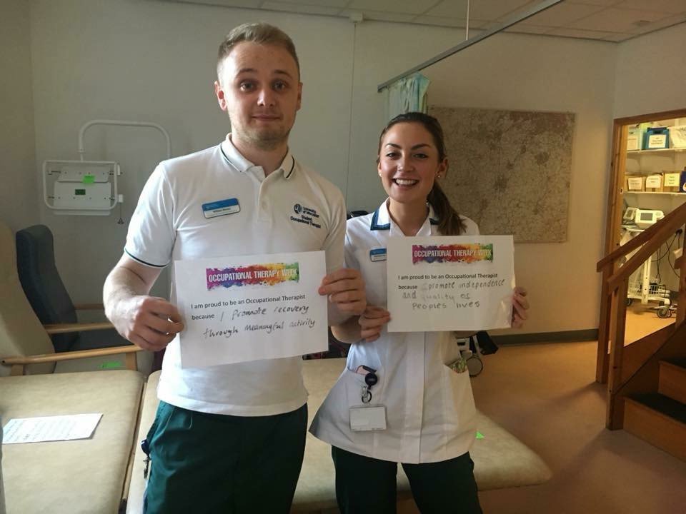 WAHT_OT's tweet image. Our #OccuptionalTherapy team share why they are proud to be part of our profession 💚 #jobsatification #valueOT