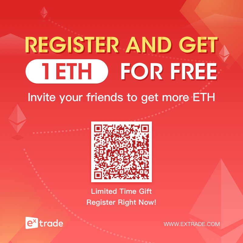 ExTradeGlobal's tweet photo. #ExTrade ETH Giveaway💰
📢 Register and get 1 ETH right away! 
Check it out! https://t.co/l70IL0RVSW 
#crypto #Cryptocurrency #tokensale #ETH #Blockchain #Airdrop #tokens https://t.co/j0kGyqUgn9