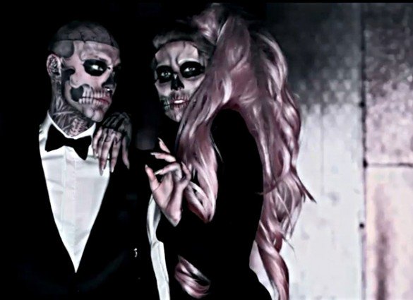 jumayhe's tweet photo. Rick Genest, the Zombie Boy on the Lady Gaga's "Born This Way" music video was found dead, at 32. 😢😭
#RestInPeaceZombieBoy https://t.co/6mKlUSpTjC