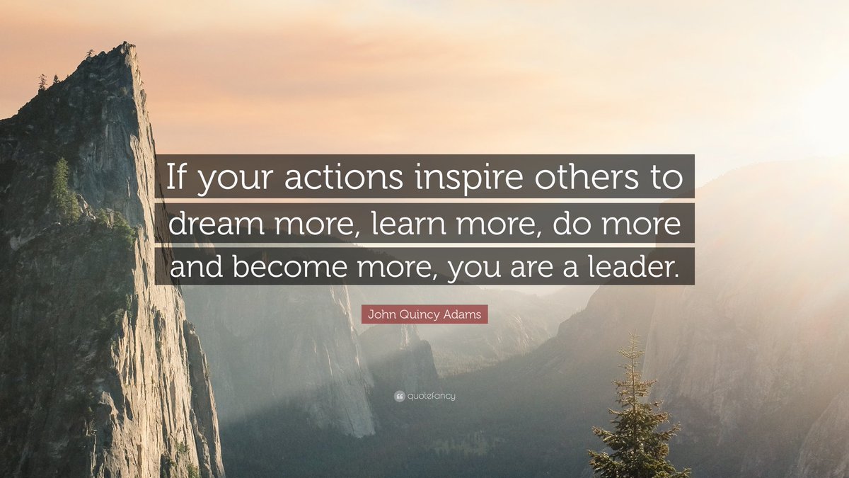 There is no title required to be a leader...