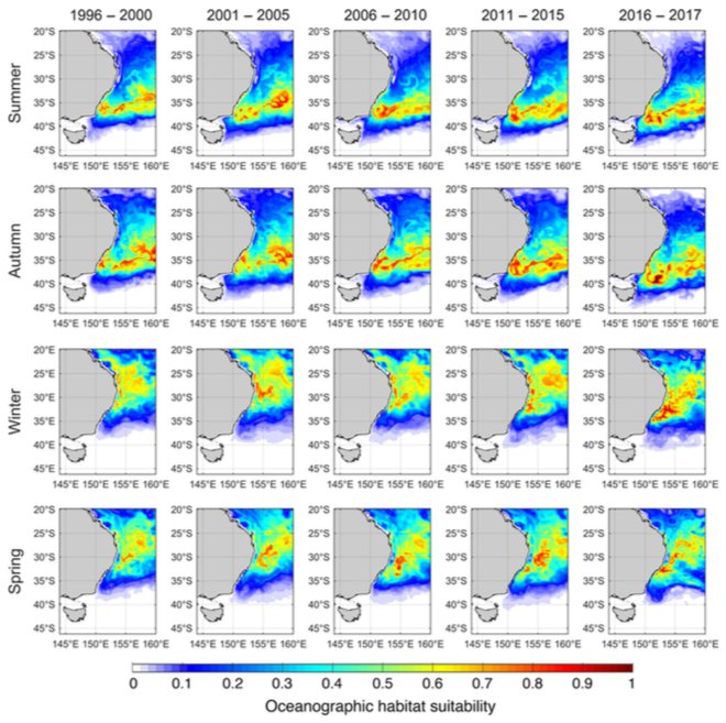 Curtis Champion (@curt_champ) on Twitter photo Second #PhD paper is out now in <a href="/GlobalChangeBio/">Global Change Biology</a>!
Using #CitSci data to determine the oceanographic habitat of the iconic yellowtail kingfish, we show that core and range edge habitats have shifted poleward by about 200 kms since the mid-1990s (1/2)
onlinelibrary.wiley.com/doi/abs/10.111… Second #PhD paper is out now in <a href="/GlobalChangeBio/">Global Change Biology</a>!
Using #CitSci data to determine the oceanographic habitat of the iconic yellowtail kingfish, we show that core and range edge habitats have shifted poleward by about 200 kms since the mid-1990s (1/2)
onlinelibrary.wiley.com/doi/abs/10.111…