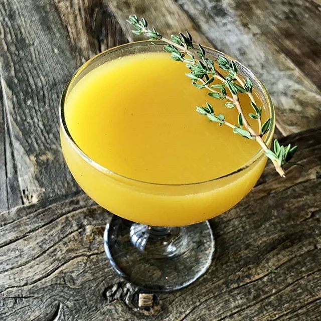 On My High Horse - Mezcal / mango / turmeric / lemon / ginger / honey – #cocktails with Kara tonight spirop.us/2KnFt3P