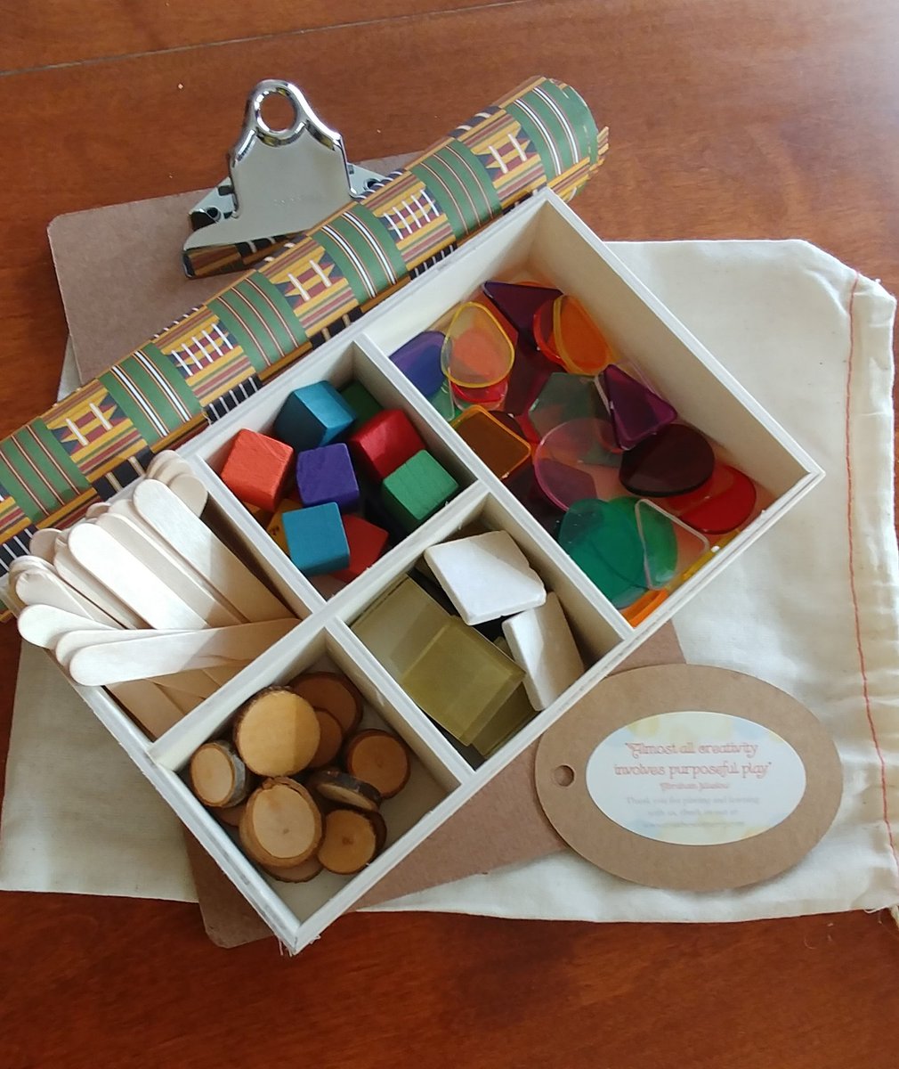 The best thing about today's workshops put on by @CoachesCornerEY was the learning, this start-up kit of loose parts was an added bonus. Thank you @albrown_tdsb @a_thompsonclass @booklamations #math #literacy #playingislearning