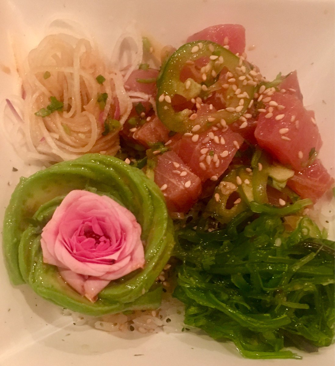 NoodleWY's tweet photo. Chef Kyle’s creation is the finest - tonight’s special! https://t.co/C62mBAJ4O7