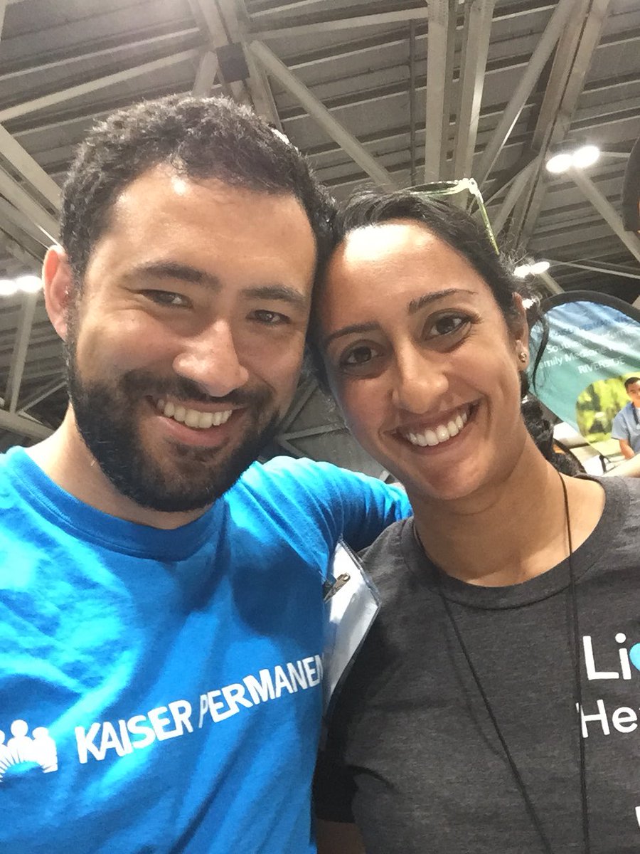 theamirmohamed's tweet photo. Finally a slight lul in traffic @KPSDFMR Booth for some QT with my #coChief the world famous @trishna_katakia aka Trish-the-Dish
#AAFPNC https://t.co/P77HxI9acH