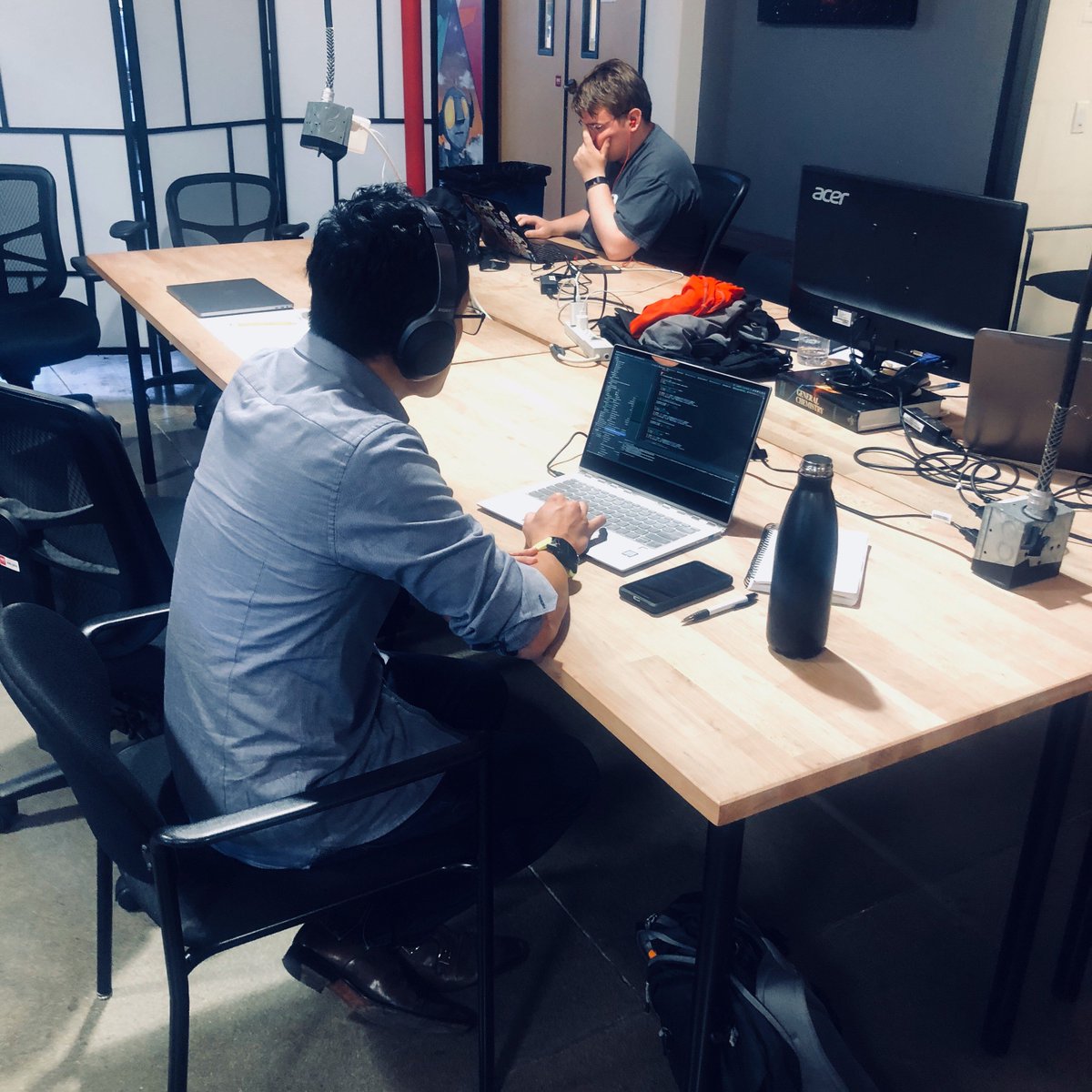 QuantaDex's tweet image. Complete focus ...  #specialprojects #siliconvalleylife #quantadex