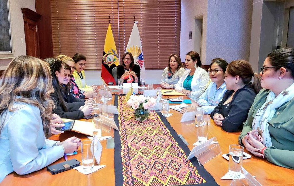vanegarciaglps's tweet photo. Asambleístas alternas mantienen reunión con @ElizCabezas. Intercambio de criterios, búsqueda de visión compartida e inclusión en la agenda legislativa consensuada. Nos sumamamos al fortalecimiento de todas las funciones de @AsambleaEcuador https://t.co/T8ISnhxDUS
